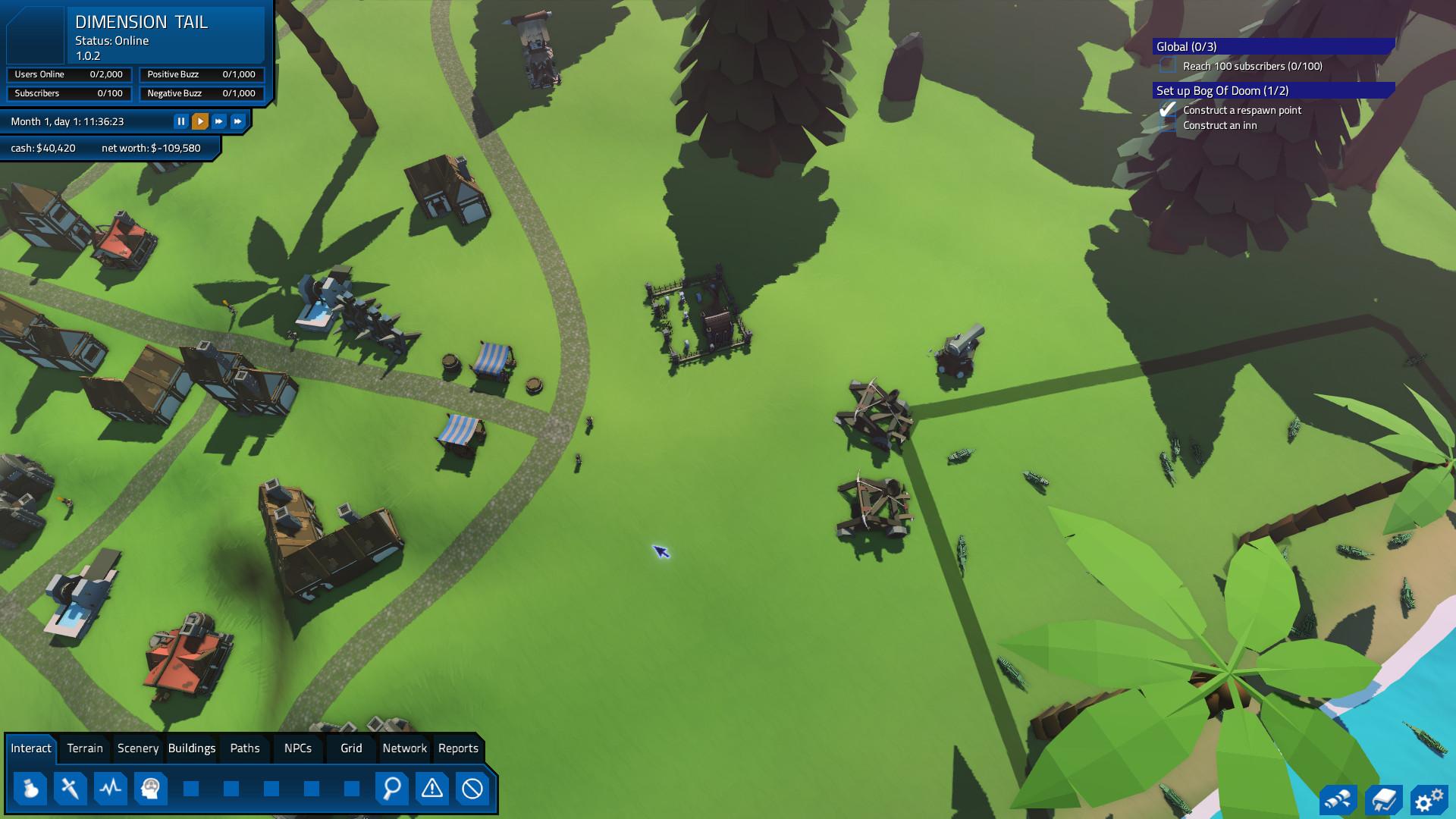 MMORPG2[h棨MMORPG Tycoon 2D2: