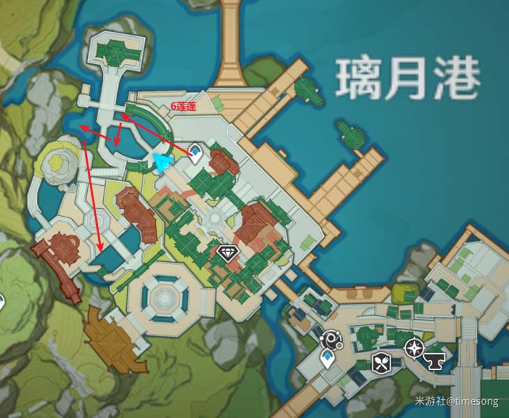 原神莲蓬在哪 莲蓬分布图一览