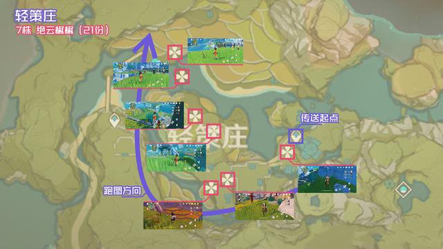 原神绝云椒椒哪里采集 绝云椒椒分布图