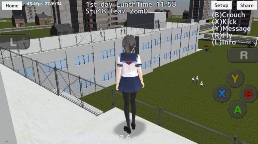 SAKURA School Simulator1.037.10ĝh°D1: