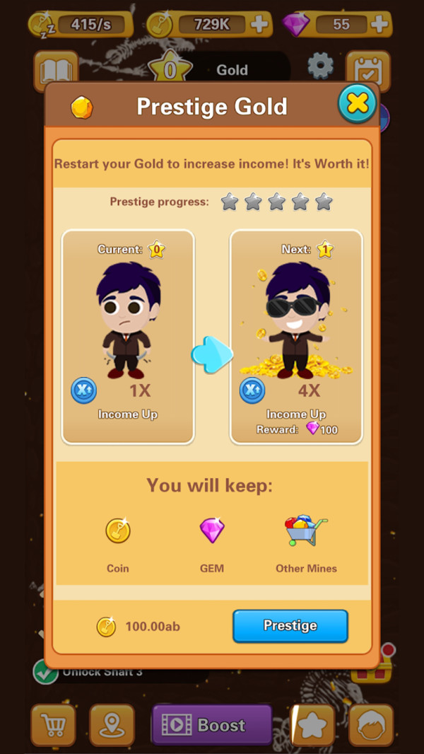 豪华挖掘机游戏图2