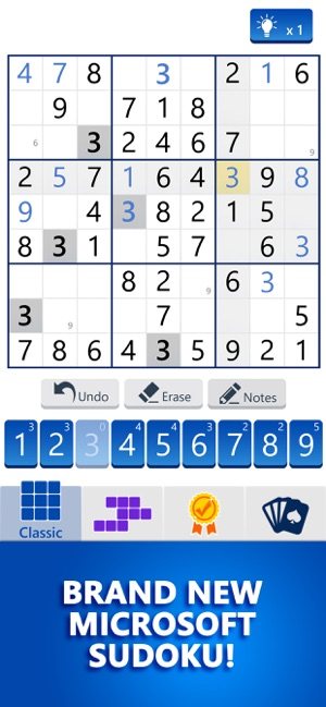 ΢ܛapp°棨Microsoft Sudoku DƬ1