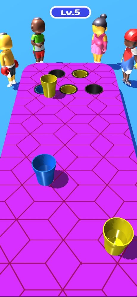 扔杯子(throw cups 3d)游戏最新安卓版 v2
