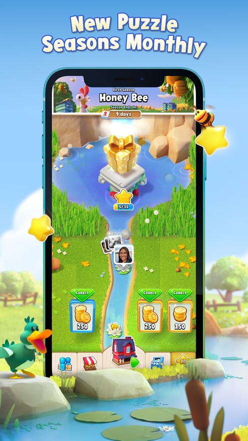 �ɲ�������ʯ��׿�棨Hay Day Pop��ͼ2: