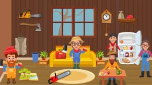 假装玩伐木工人生活游戏官方最新版图片2