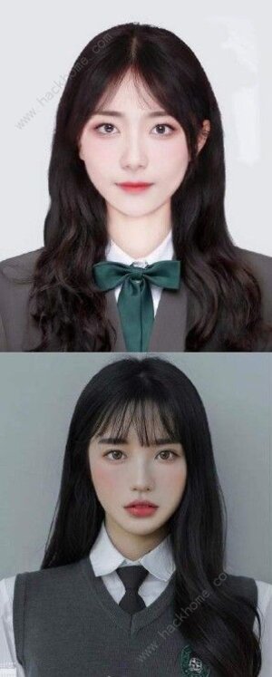 抖音韩国证件照原图高清分享韩国证件照模板大全 嗨客手机站