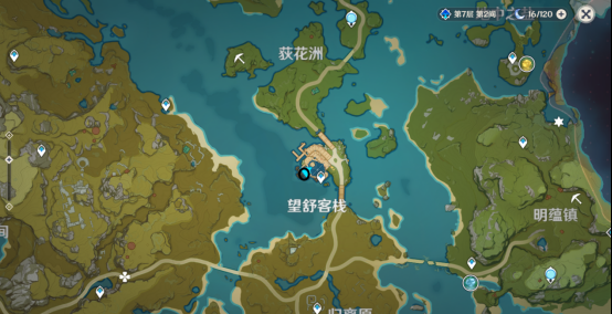 原神望舒客栈神秘宝箱在哪 望舒客栈神断桥修复/石狮子位置分享