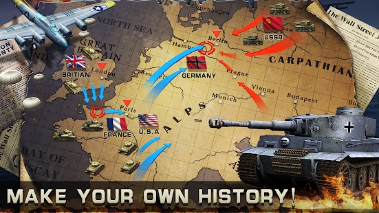 սʤʱ̹ٷ׿ϷأWorld War 2 Strategy Gamesͼ1: