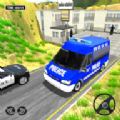 警察面包车驾驶警车模拟器单机版