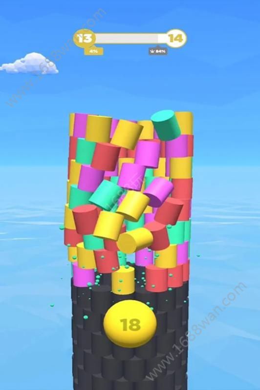 彩色球跳塔游戏官方手机版图片1