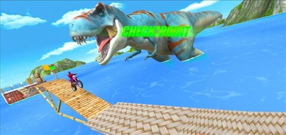 侏罗纪摩托车特技游戏图2