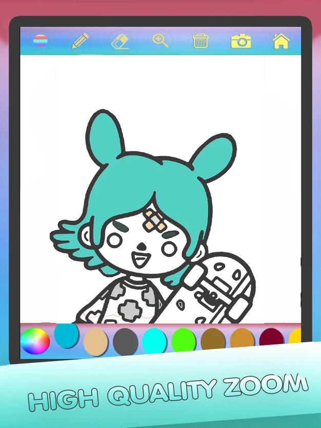 Coloring Toca LifeϷ׿°ͼ2: