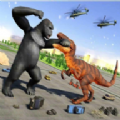 大猩猩恐龙袭击游戏