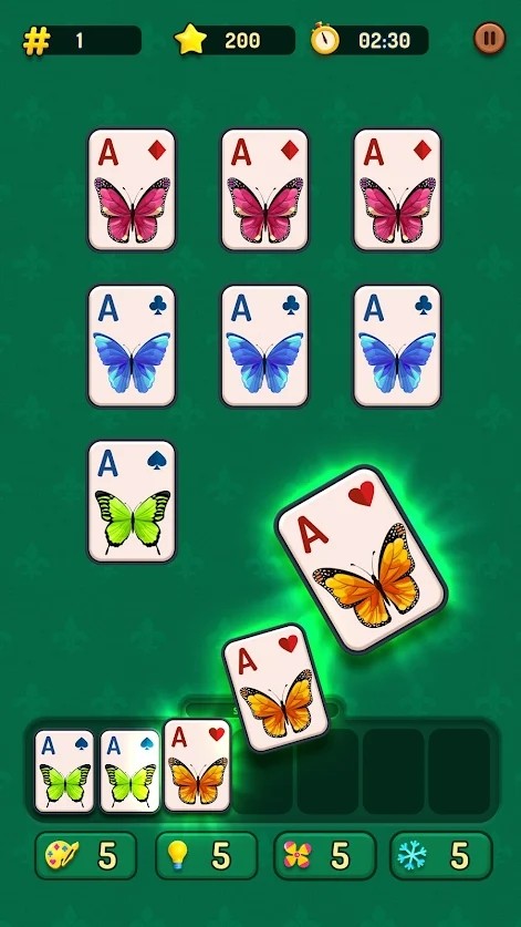ֽ������3D��Ϸ��׿�棨Solitaire Triple 3D��ͼƬ1