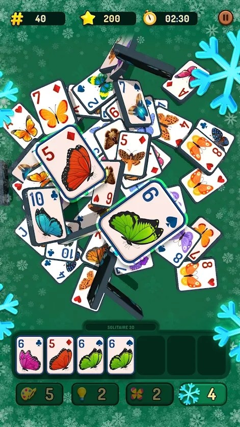 ֽ������3D��Ϸ��׿�棨Solitaire Triple 3D��ͼ3:
