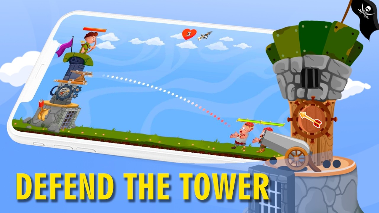 ZvsT��Ϸ��׿���İ棨Zombies vs Tower��ͼ1:
