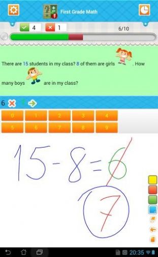 First Grade Math appWWܛdD3: