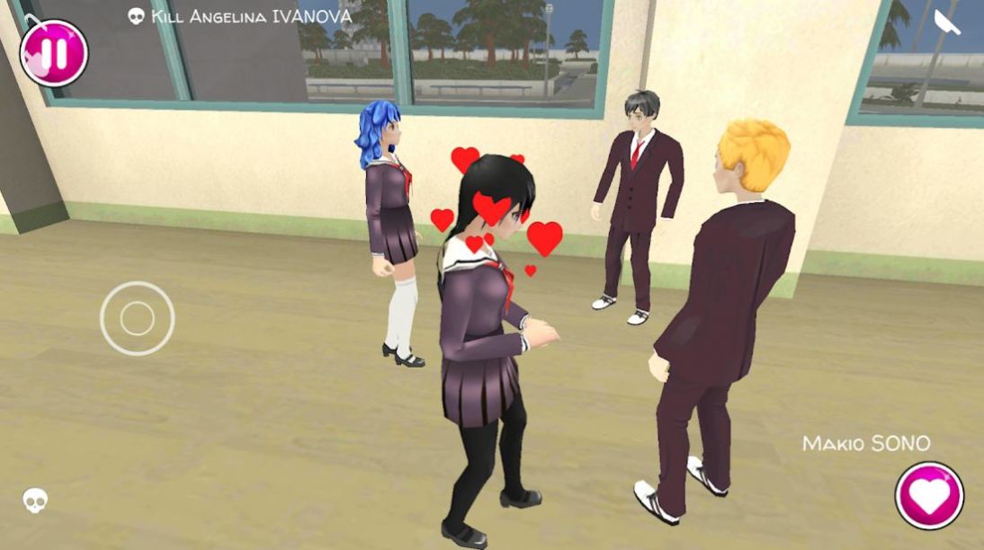 Yandere SchoolУ@0.84[dD1: