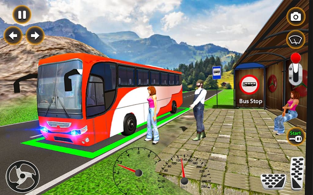 ʿϷмʻģϷֻ棨Bus Games City Driving Simͼ1: