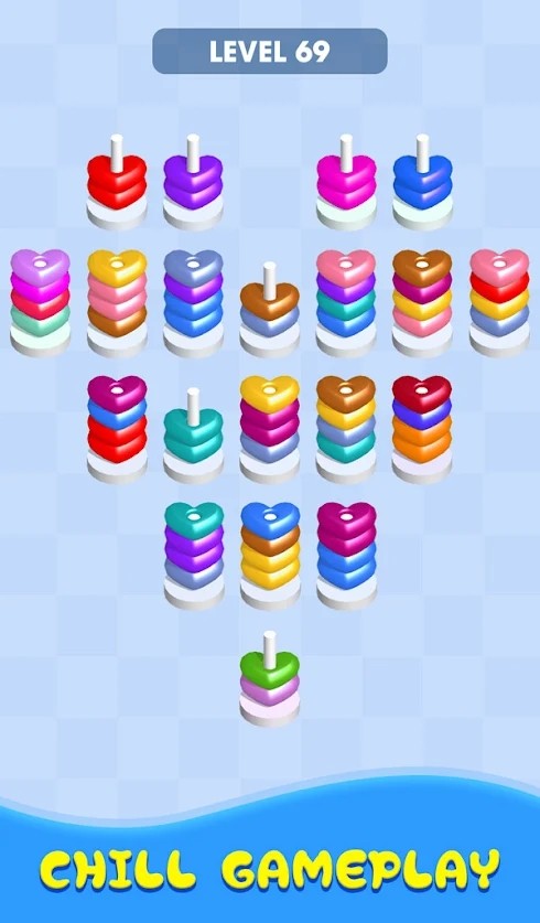 ƴͼϷֻ׿棨Hoop Stack Puzzle: Color Sortͼ2: