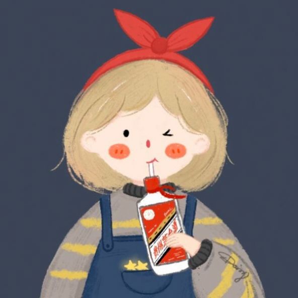 抖音喝茅台的情侣头像图片下载v10