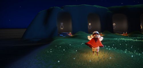 光遇红绒斗篷兑换图大全 红绒斗篷先祖在哪