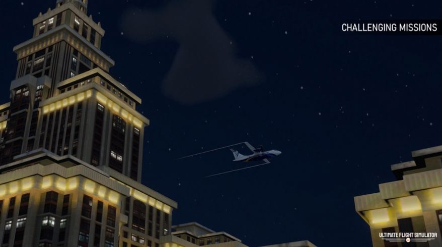 Ultimate Flight Simulator Pro中文版手机版的截图