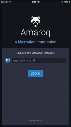 ȥĻ罻 Mastodon iOS 汾ͼ1