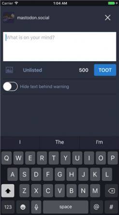 ȥĻ罻 Mastodon iOS ٷ°汾ͼƬ1