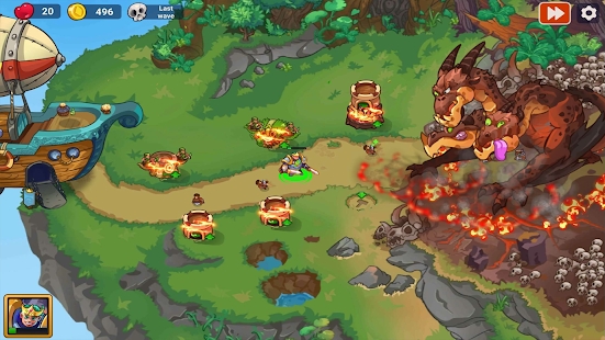 ֮2ʷʫ׿ϷأKing of Defense 2 Epic Tower Defenseͼ1: