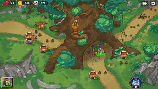 ֮2ʷʫ׿ϷأKing of Defense 2 Epic Tower Defenseͼ3: