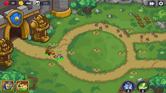 ֮2ʷʫ׿ϷأKing of Defense 2 Epic Tower Defenseͼ2: