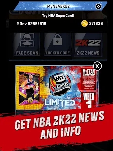 MyNBA 2K22ɨAPPİ׿ v4.4.0.6424259ͼ