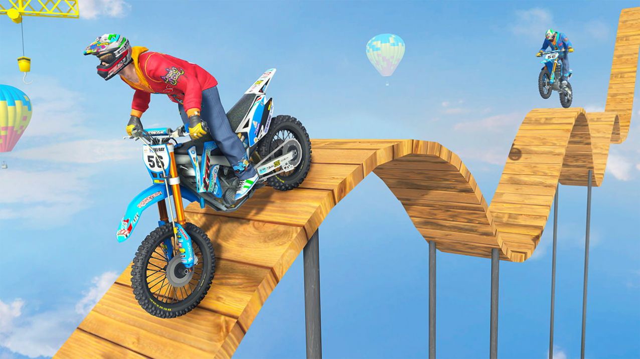 刺激摩托车游戏安卓最新版图2: