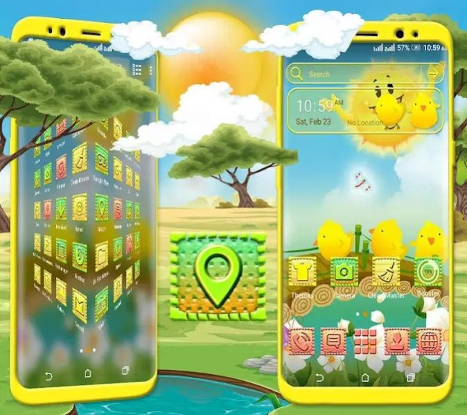 Sunny Summer Launcher Themeֽappٷͼ2: