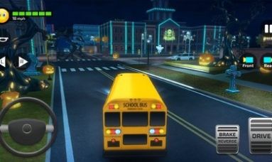 ѧУʿʻģϷֻ棨School Bus Simulator DrivingͼƬ1