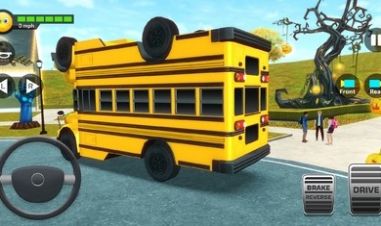 ѧУʿʻģϷֻ棨School Bus Simulator DrivingͼƬ3