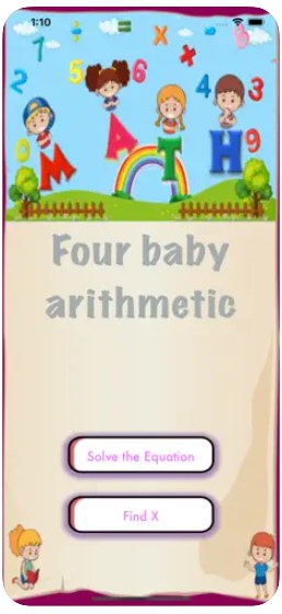 Four baby arithmeticappٷͼ1: