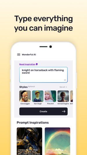Wonderful AI Art Generator appͼ2