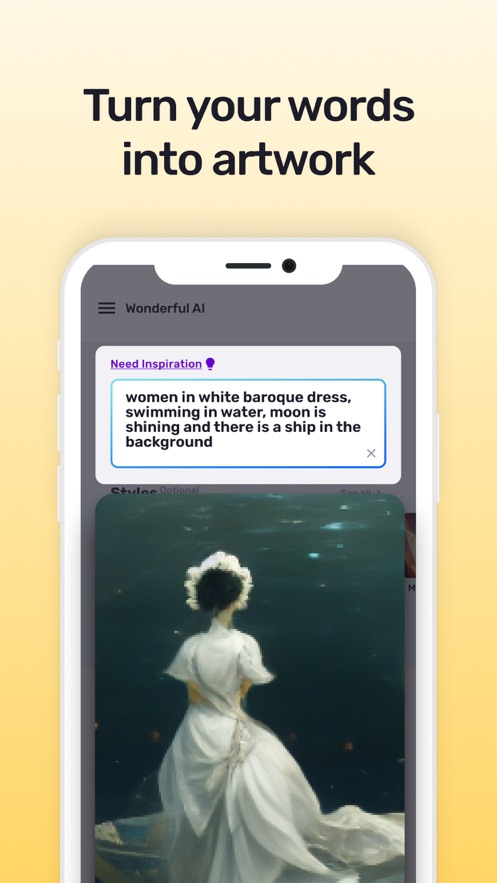 Wonderful AI Art Generator滭appͼ1:
