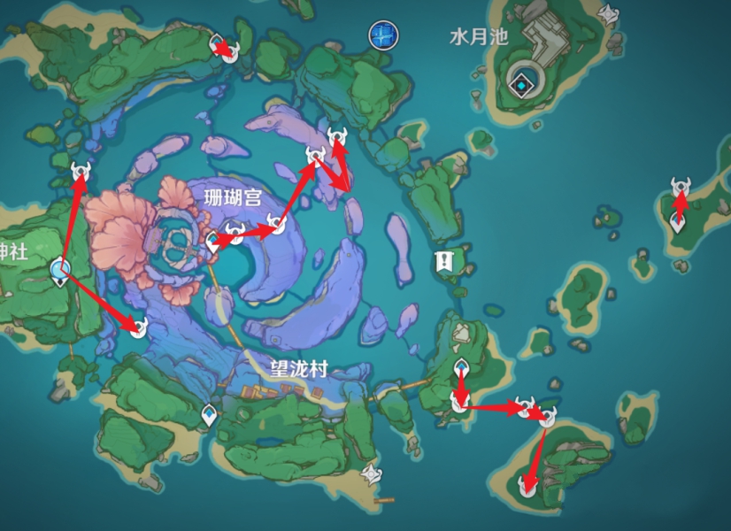 原神冬极白星突破材料在哪收集 冬极白星收集路线分享