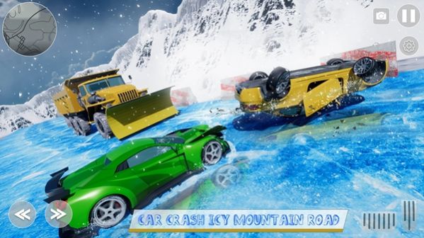 Car Crash Icy Mountain RoadϷٷͼ3: