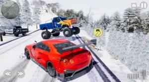 Car Crash Icy Mountain RoadϷٷͼƬ1