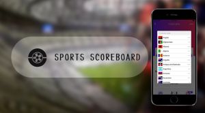 Sports scoreboard appͼ2