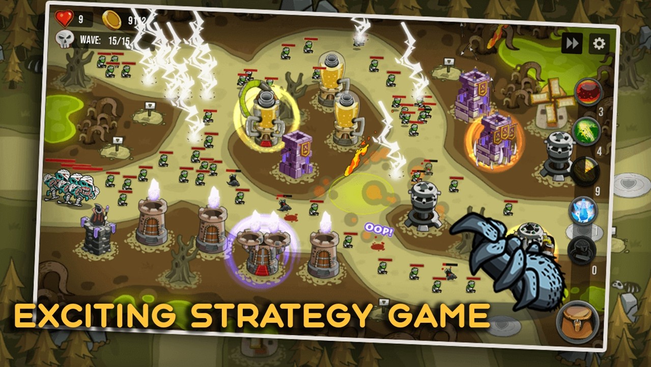 塔防战略游戏安卓中文版(Power Defense)图片1