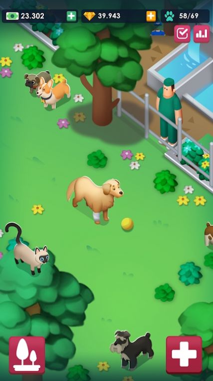 ҽԺϷ׿棨Pet Hospital Tycoon v1.0ͼ