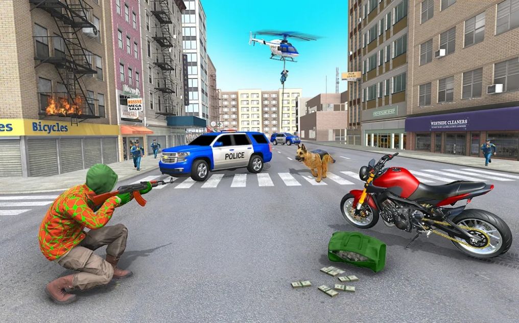 ������Ȯģ����Ϸ��׿�棨US Police Dog Sim Games��ͼ1: