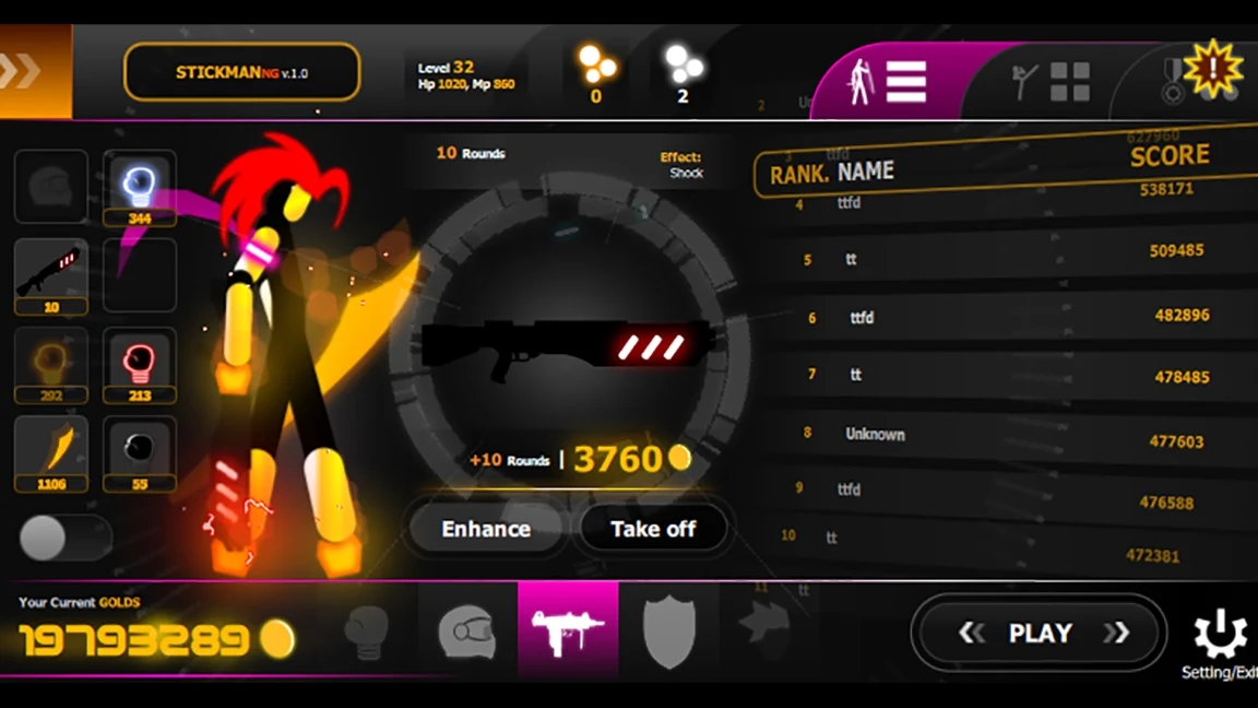 ������ºڰ���Ϸ���İ棨Stickman Neo Gangster��ͼ3: