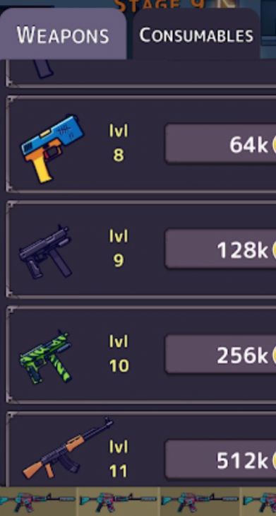 ���ô�ս��������Ϸ�ֻ��棨Kawaii Girls Merge And Shoot��ͼ1: