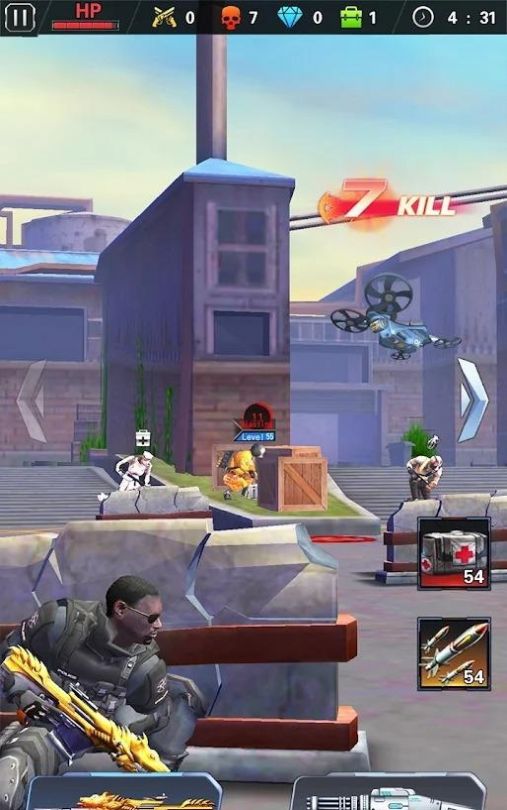 ս��ǿ��3D��Ϸ��׿�棨Gun Shooter 3D��ͼ2: